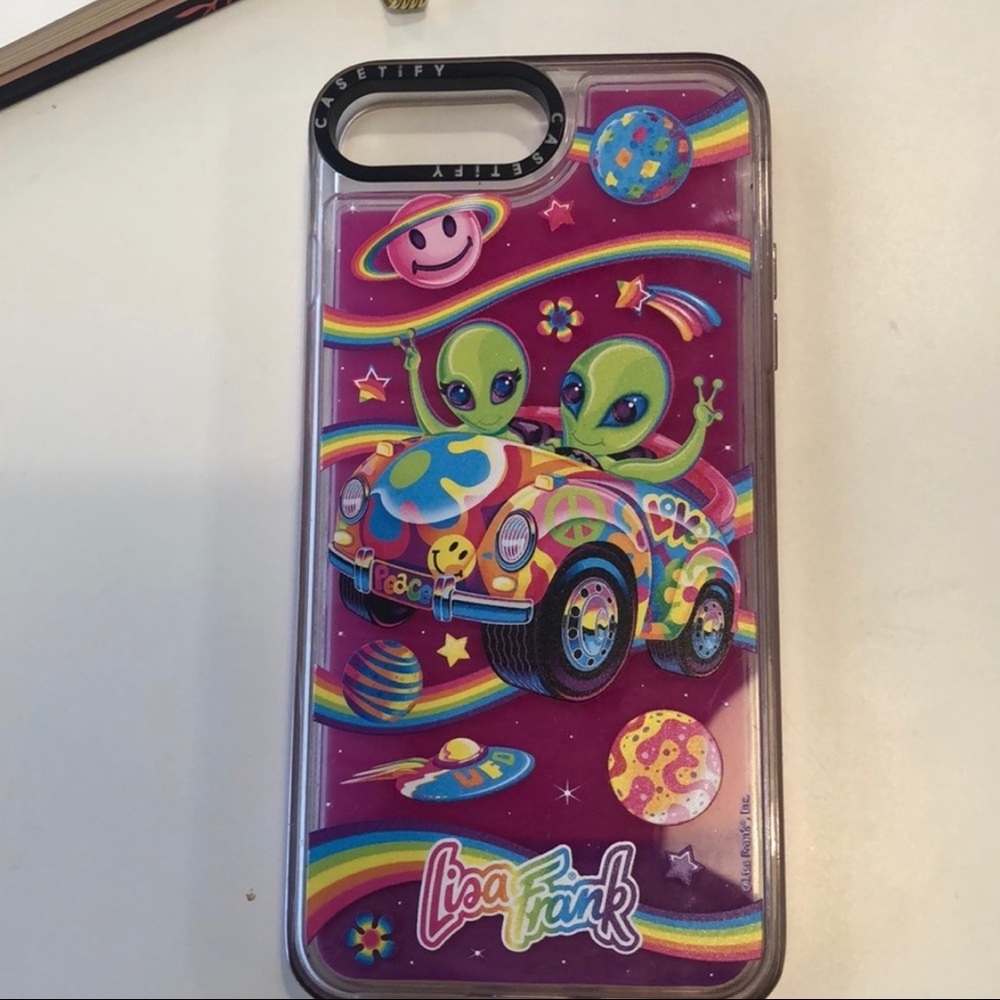 Casetify xLisa Frank “Zoomer & Zorbit” Alien case